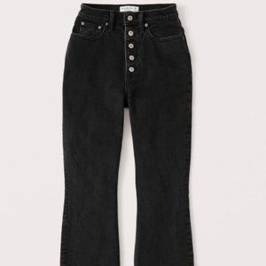 A&F Ultra High Rise Curve Love Kick Flare Jeans